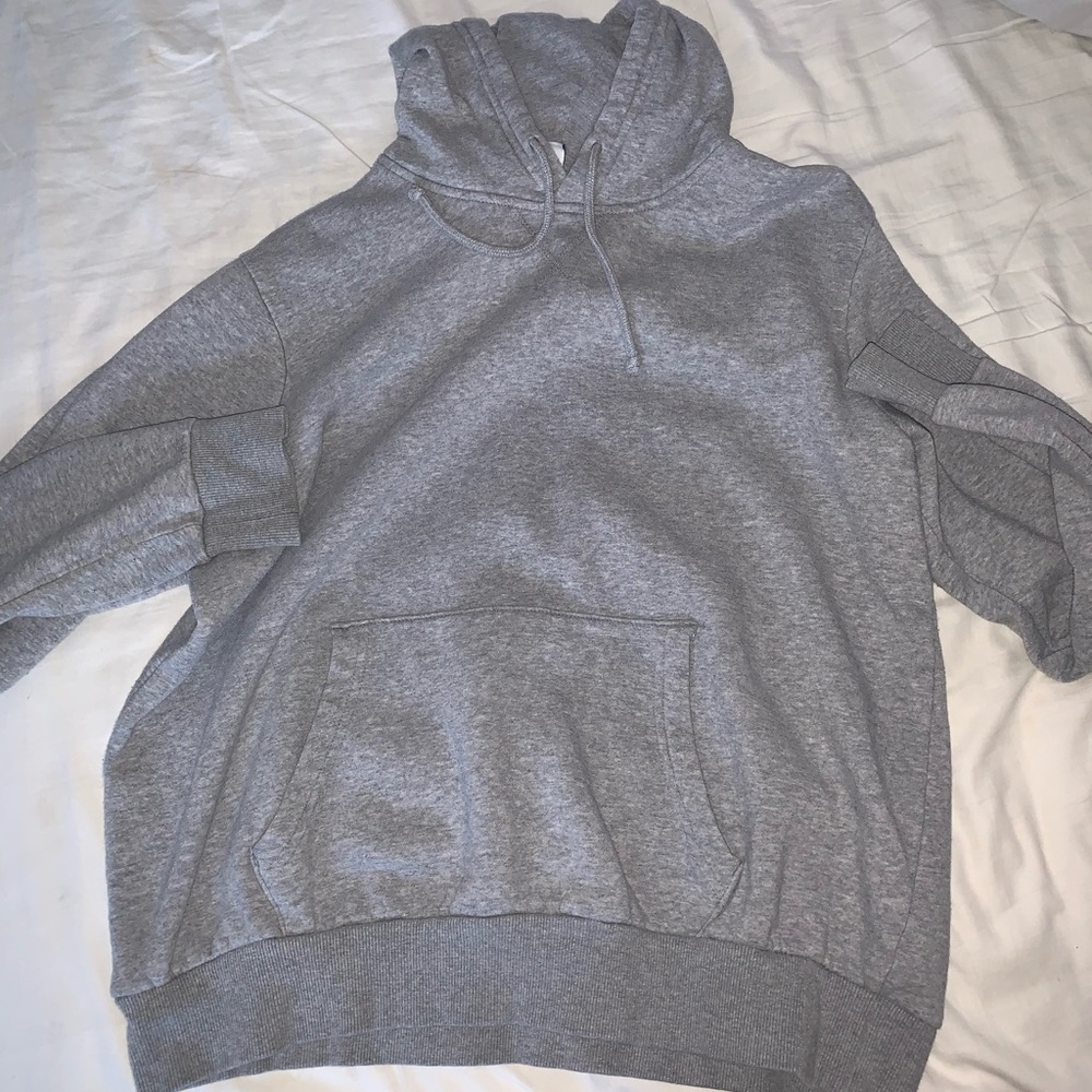 Gray hoodie